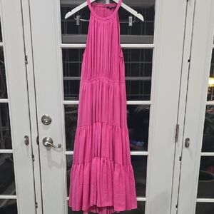 Robin Tiered Halter Dress